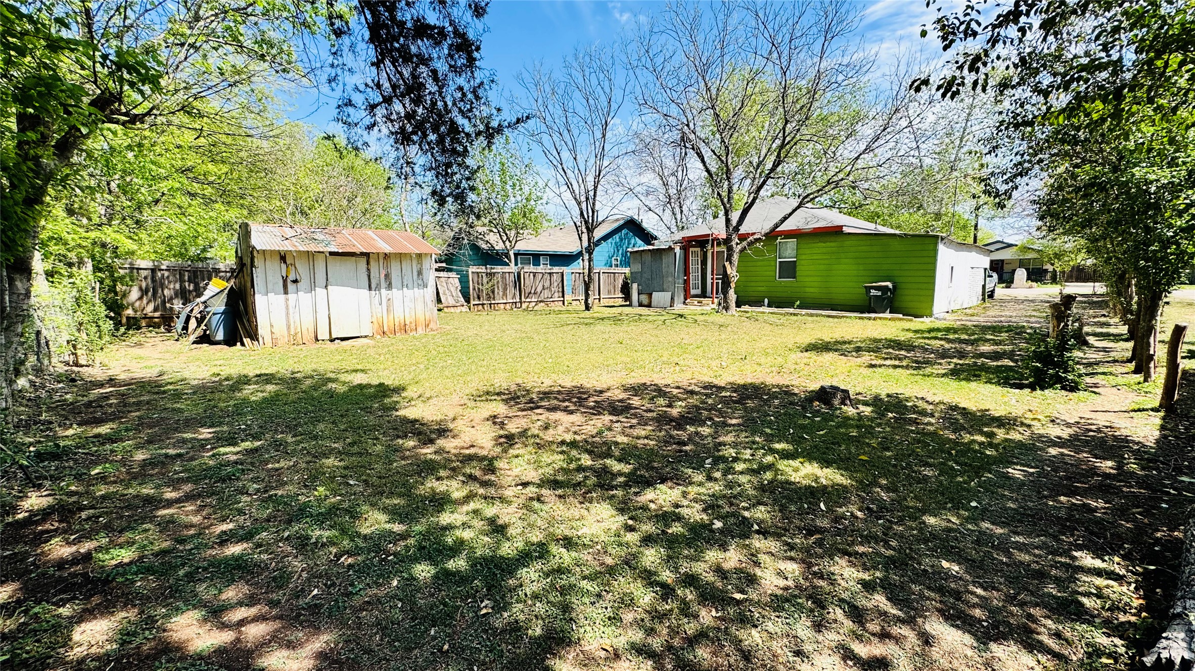 1604 Pine Street Georgetown, TX 78626 - Photo 13 of 13 a view of a yard in front of house