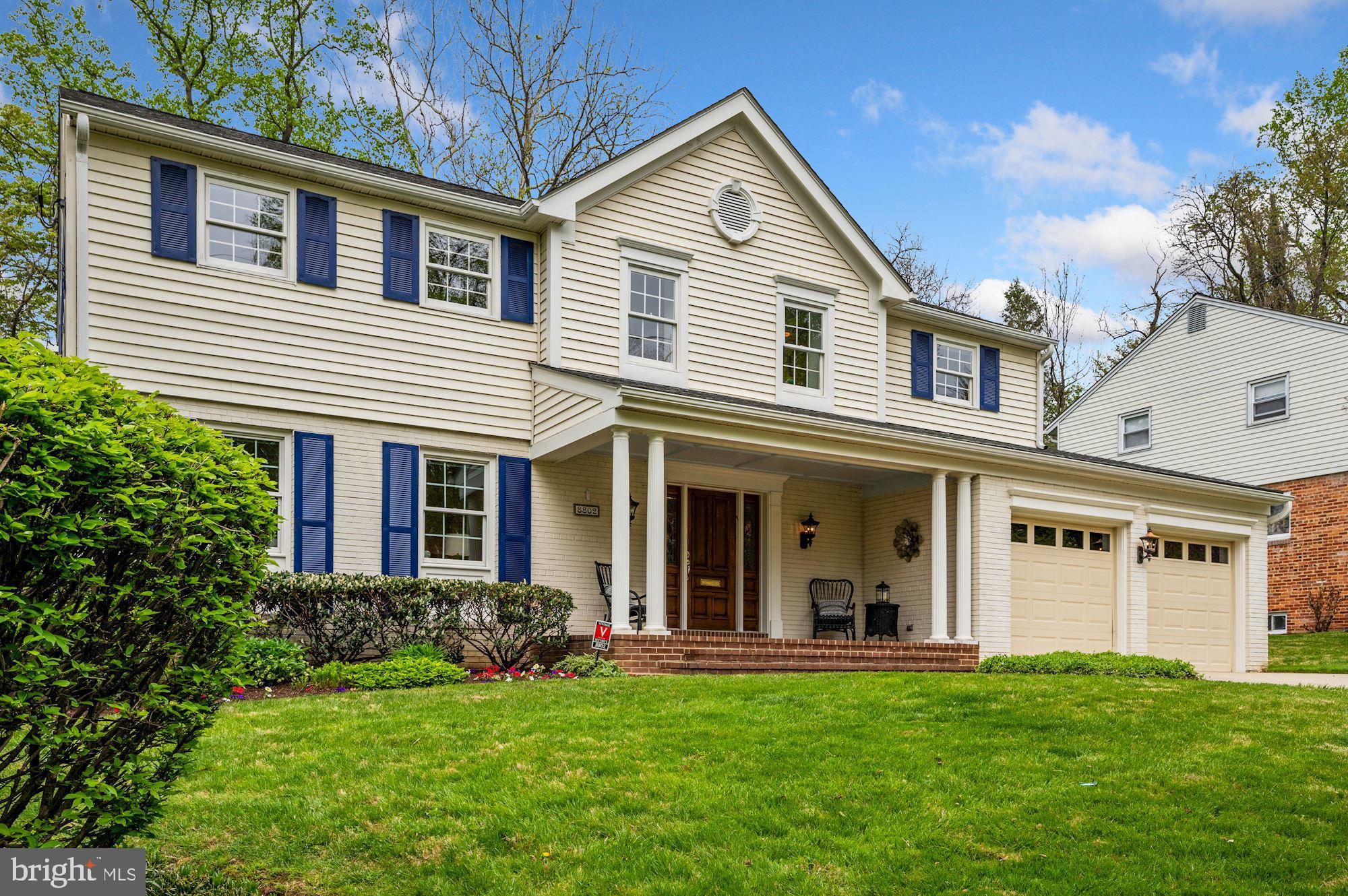 8802 Altimont Lane Chevy Chase, MD 20815 - Photo 3 of 52 Front Elevation