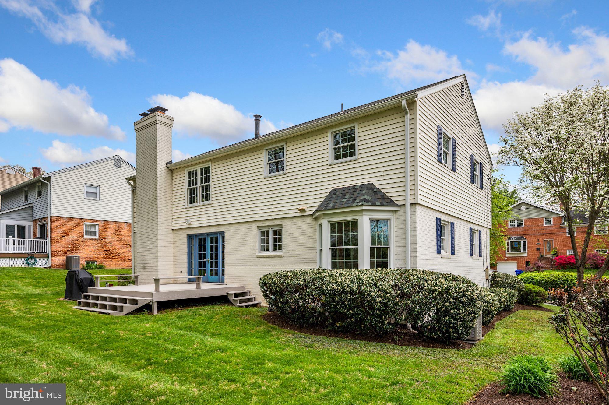 8802 Altimont Lane Chevy Chase, MD 20815 - Photo 45 of 52 Rear Elevation