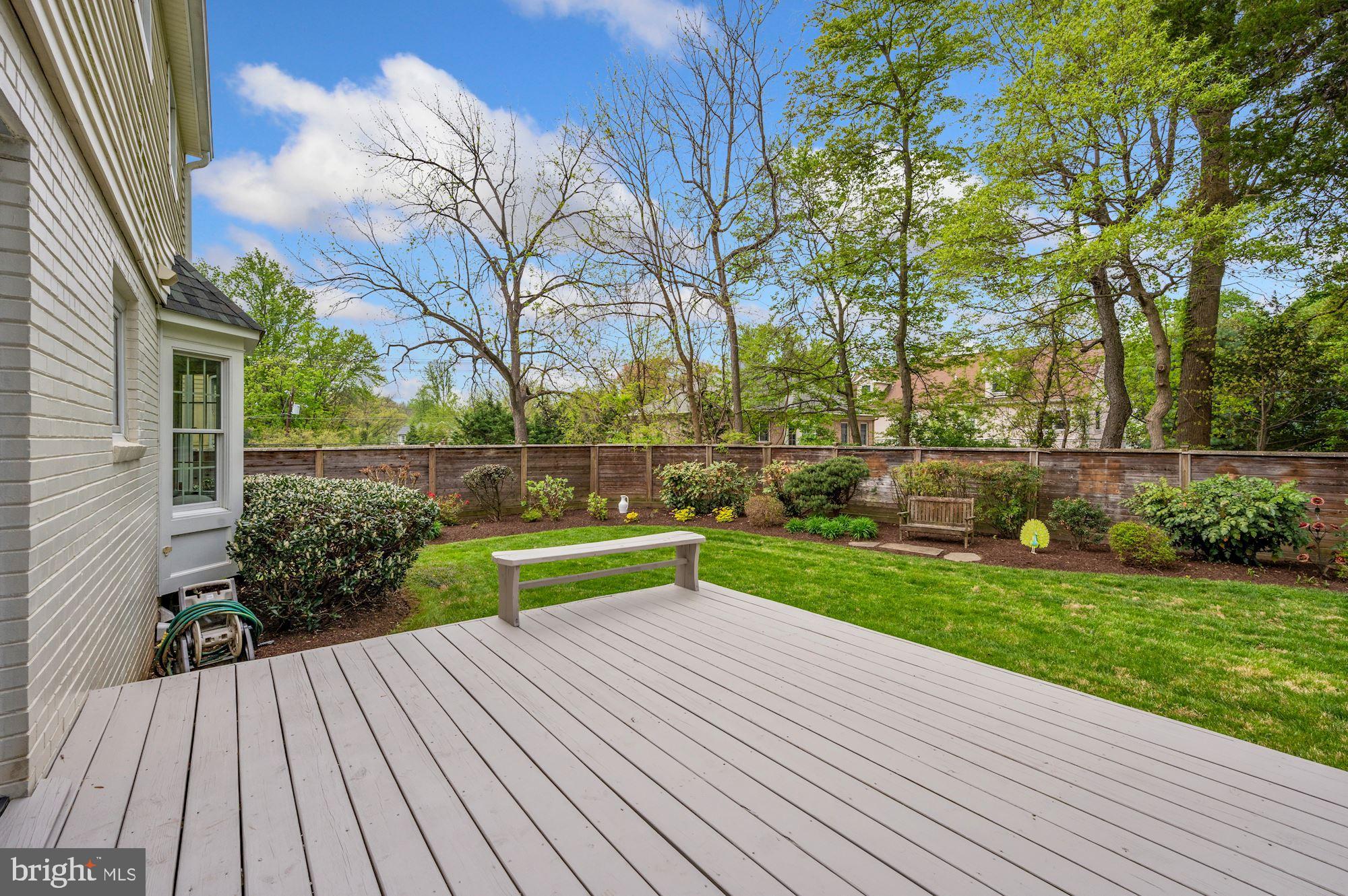 8802 Altimont Lane Chevy Chase, MD 20815 - Photo 46 of 52 Rear Deck