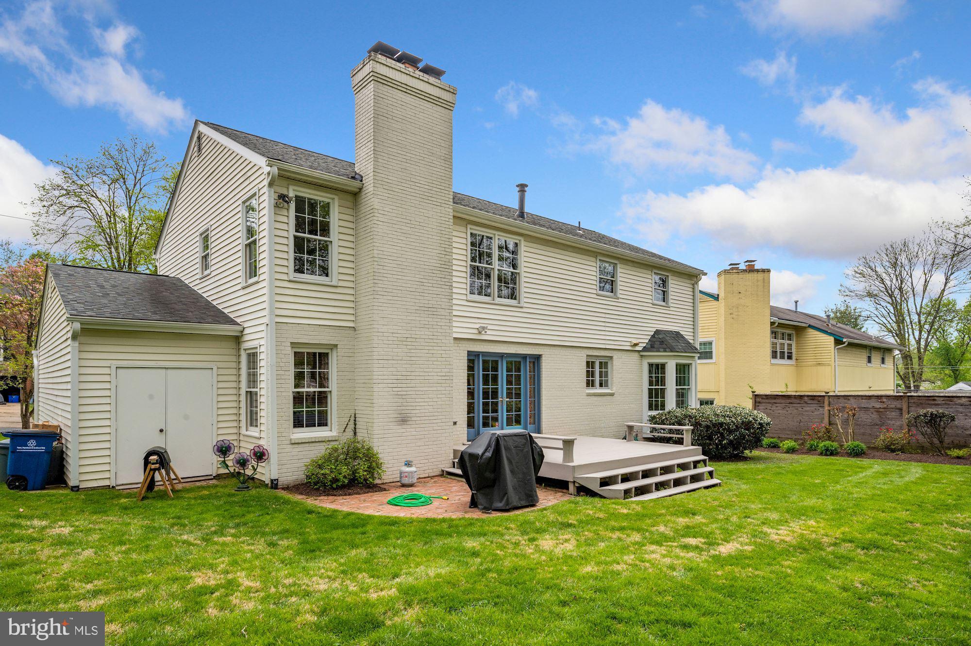 8802 Altimont Lane Chevy Chase, MD 20815 - Photo 47 of 52 Rear Elevation