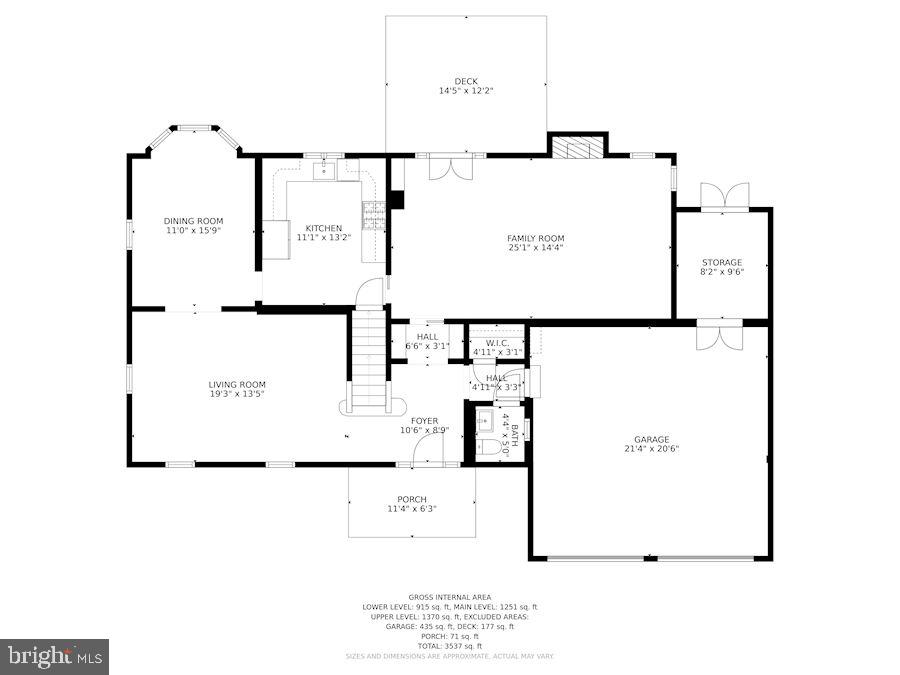 8802 Altimont Lane Chevy Chase, MD 20815 - Photo 49 of 52 Main Level Floorplan