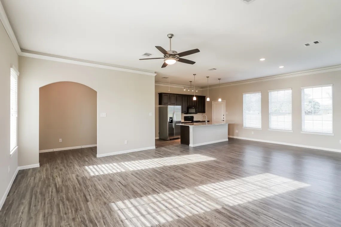 1538 Lakeland Circle Rosharon, TX 77583 - Photo 5 of 12 a view of a kitchen with a sink and a window