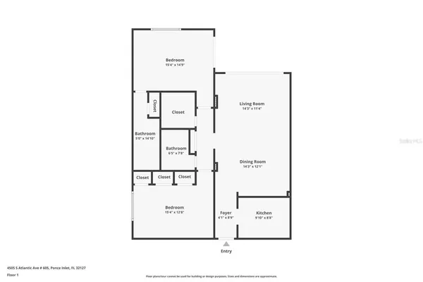 a picture of a floor plan