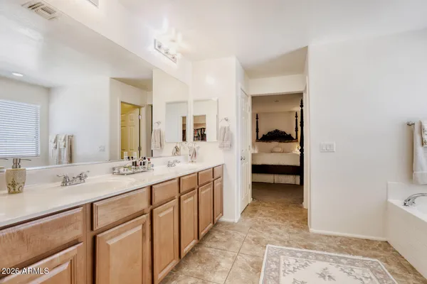 a view of a swimming pool with an outdoor space