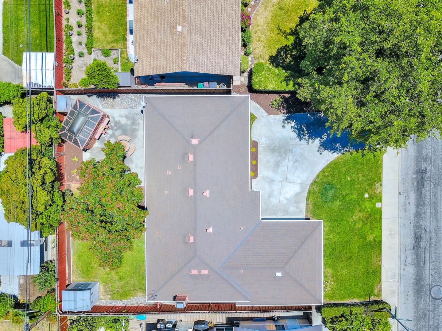 2221 Sutter Avenue Santa Clara, CA 95050 - Photo 24 of 29 an aerial view of a house with a yard