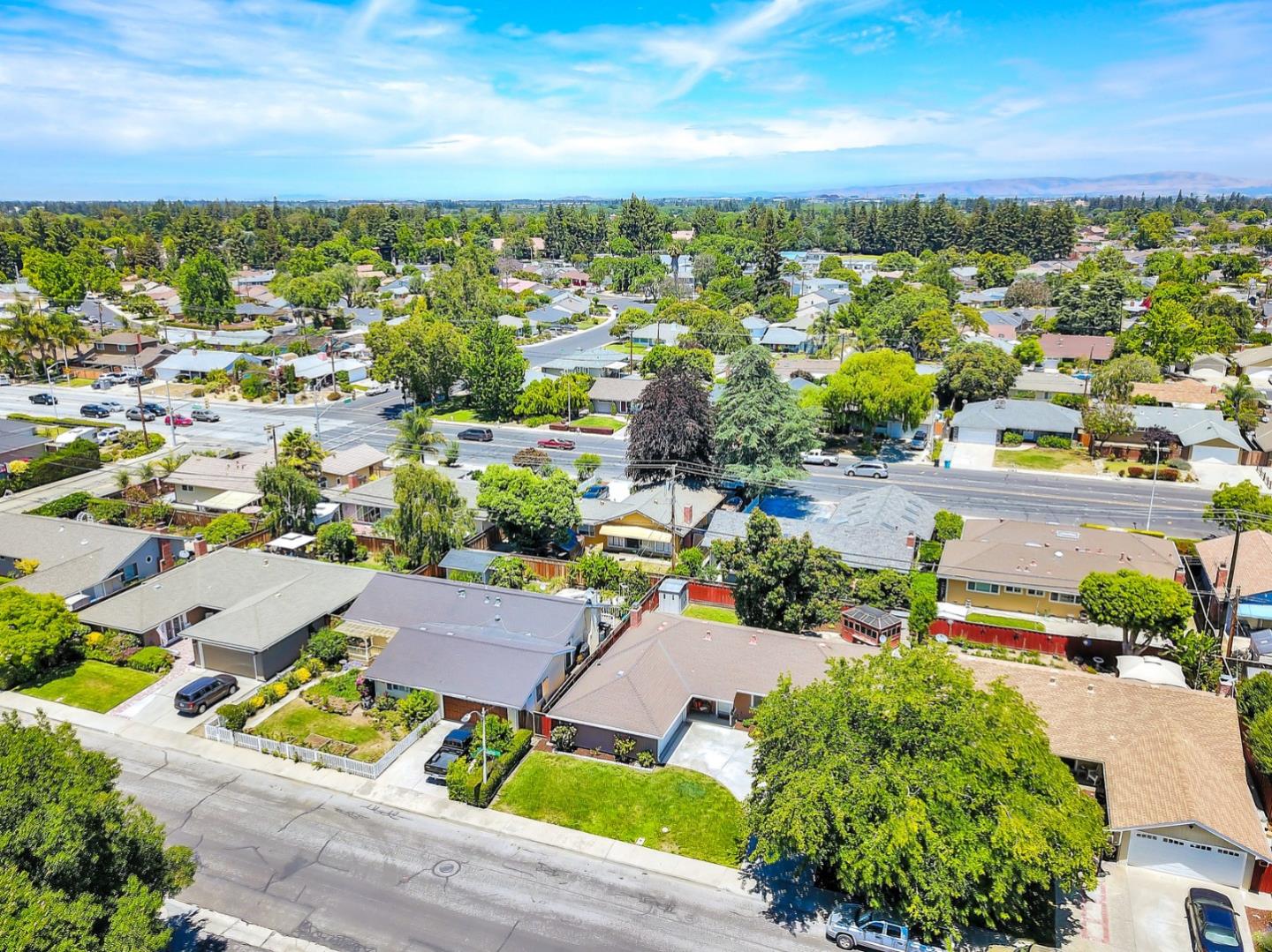 2221 Sutter Avenue Santa Clara, CA 95050 - Photo 26 of 29 an aerial view of a houses with a yard