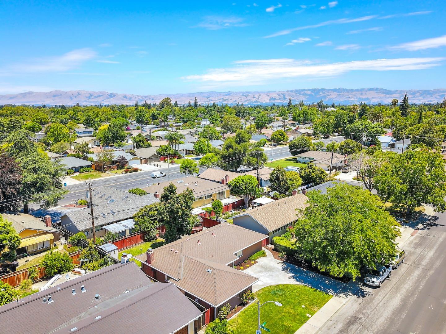 2221 Sutter Avenue Santa Clara, CA 95050 - Photo 28 of 29 an aerial view of residential houses with outdoor space and street view