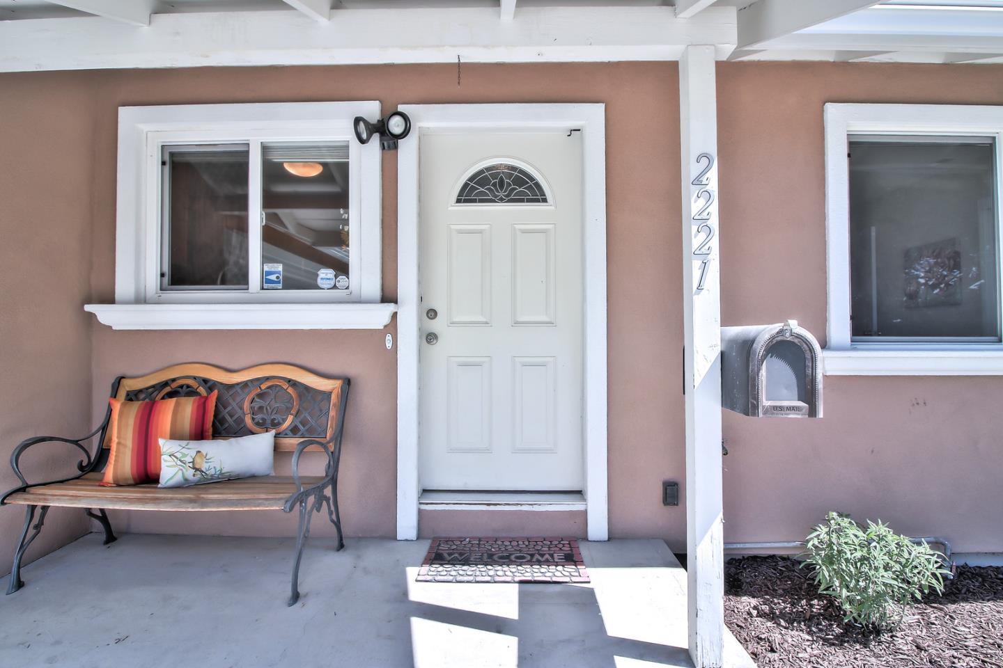 2221 Sutter Avenue Santa Clara, CA 95050 - Photo 3 of 29 a front view of a house with entryway
