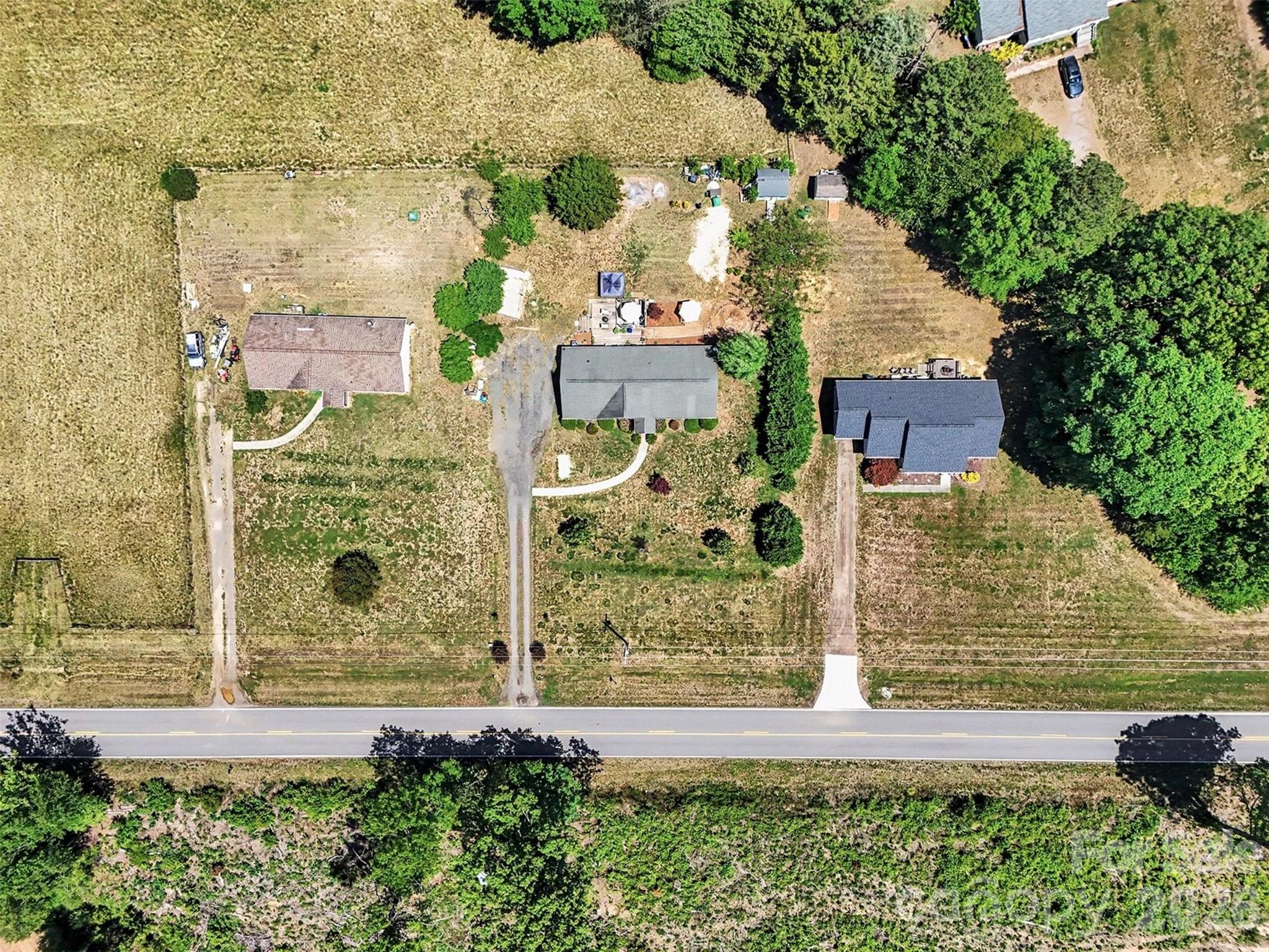 539 Brawley Road Cleveland, NC 27013 - Photo 38 of 41 an aerial view of a house