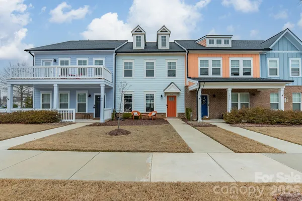 front view of a house with a view of a house