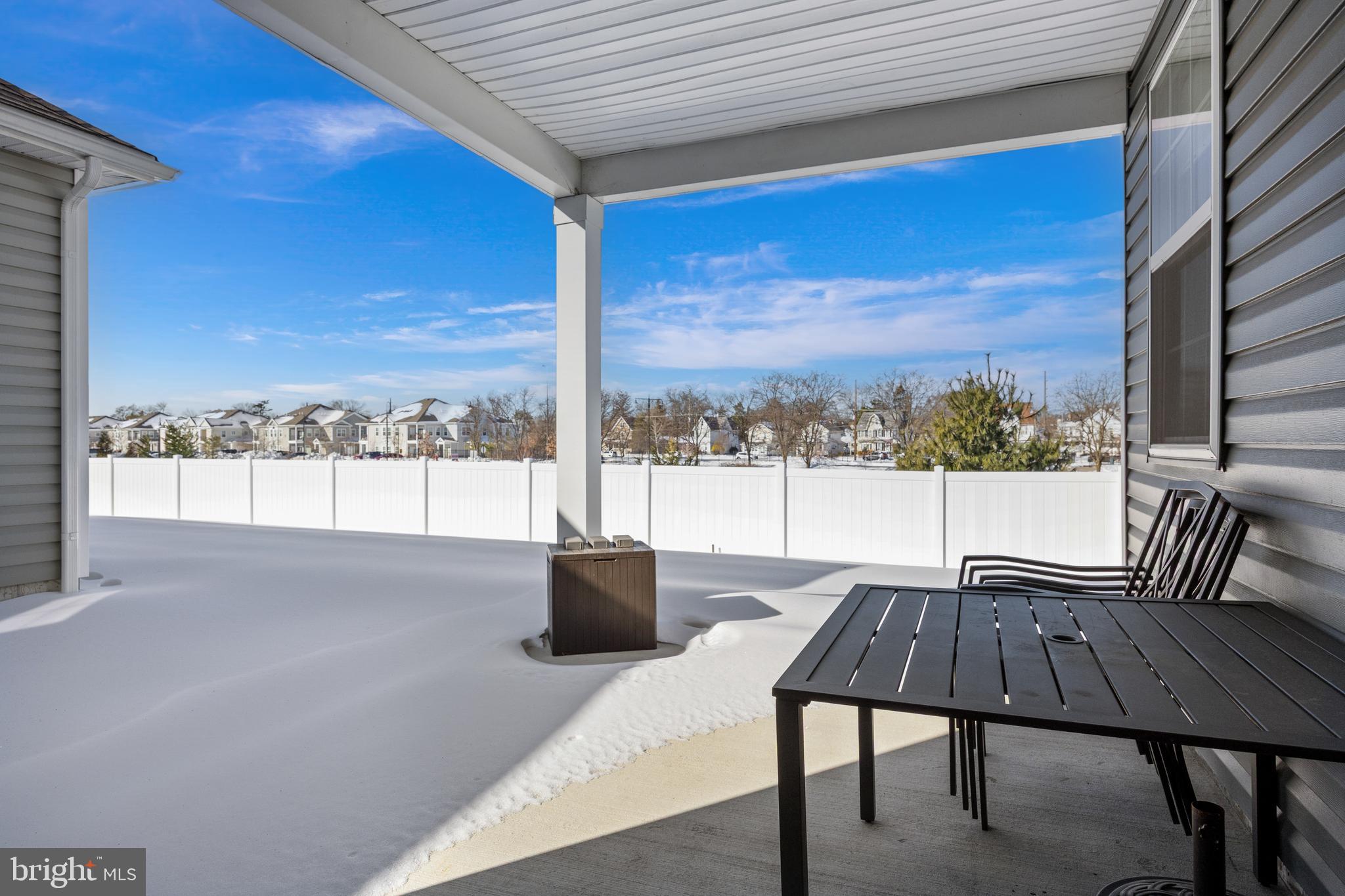 15 Walton Way Delanco, NJ 08075 - Photo 29 of 33 a view of balcony with wooden floor and outdoor seating