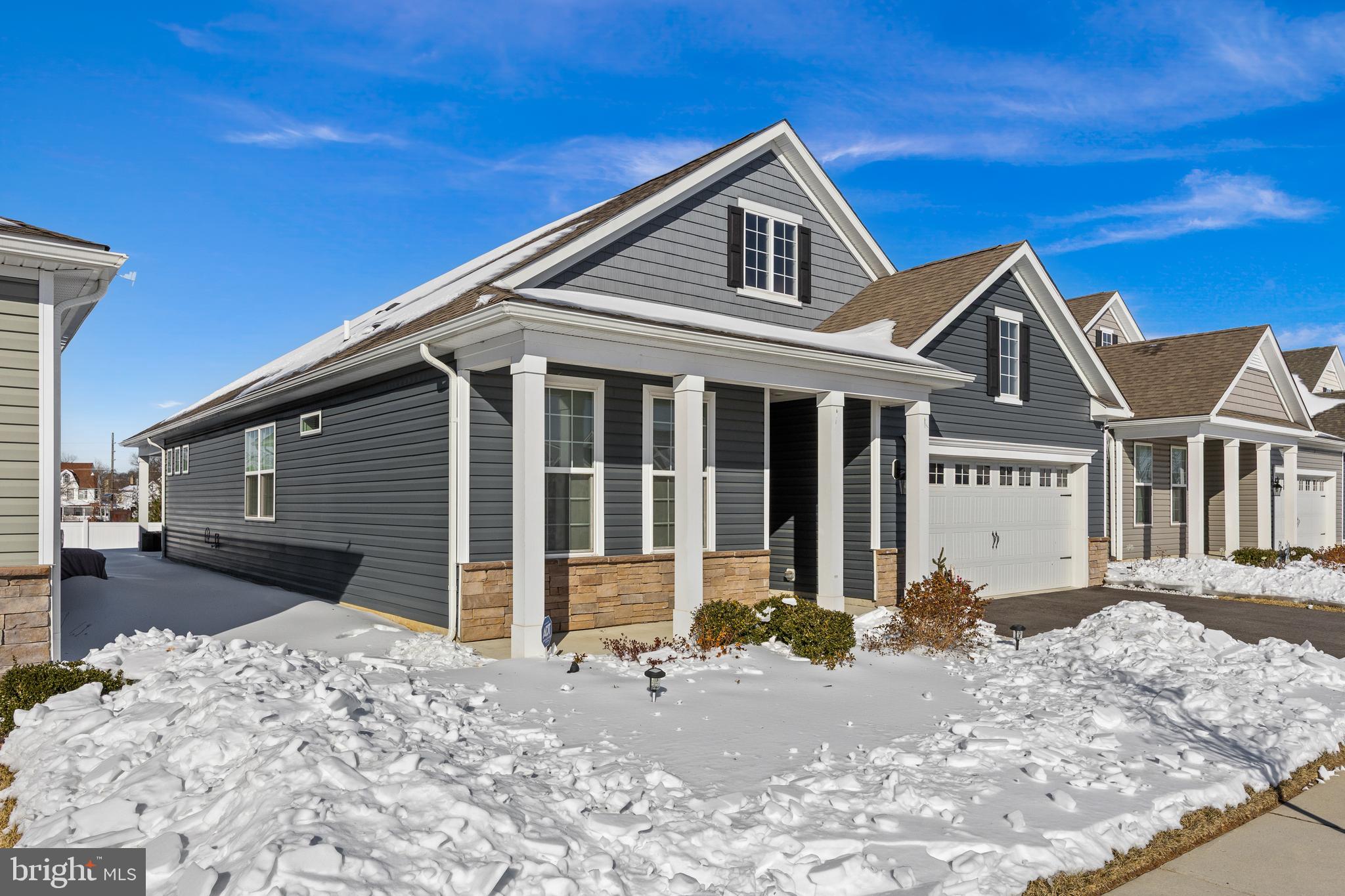 15 Walton Way Delanco, NJ 08075 - Photo 3 of 33 a front view of a house with a yard