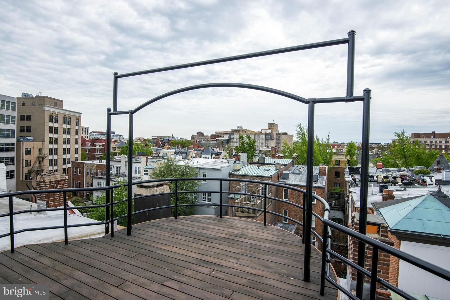2022 R Street Northwest, Unit 1 Washington, DC 20009 - Photo 28 of 30 Rooftop Deck