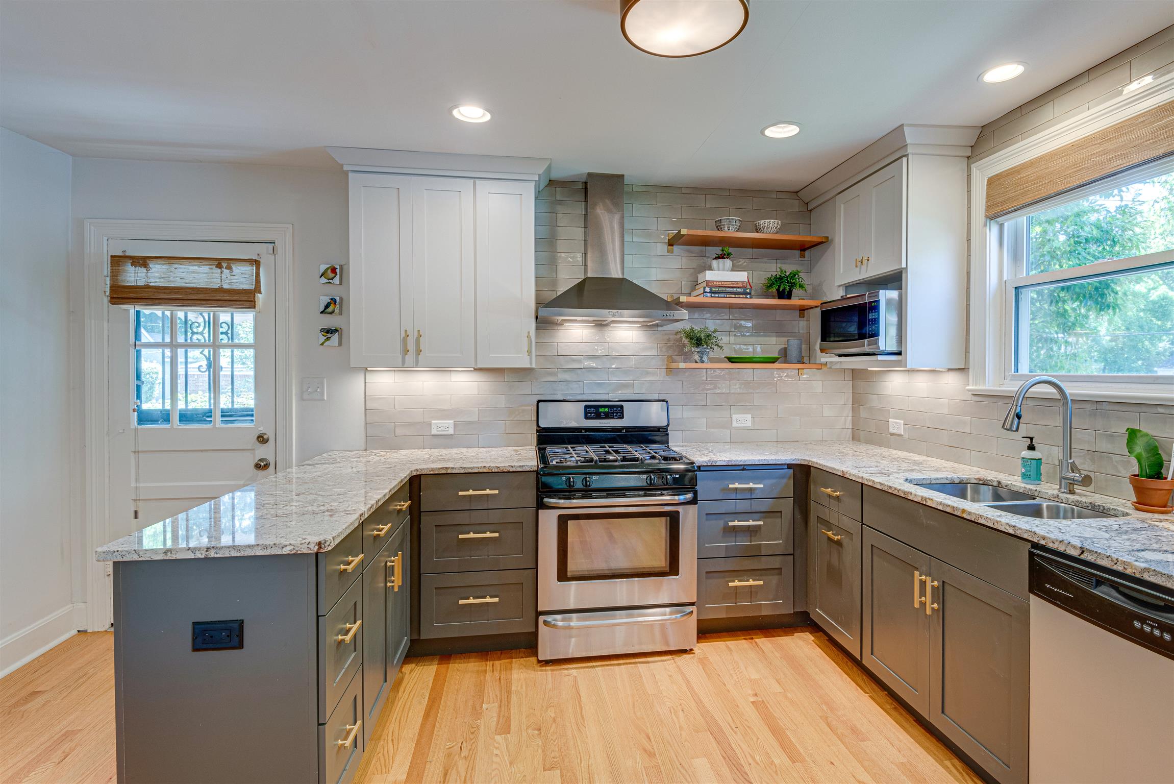 3900 Murphy Road Nashville, TN 37209 - Photo 8 of 30 Gorgeous renovated kitchen was featured in a professional design publication