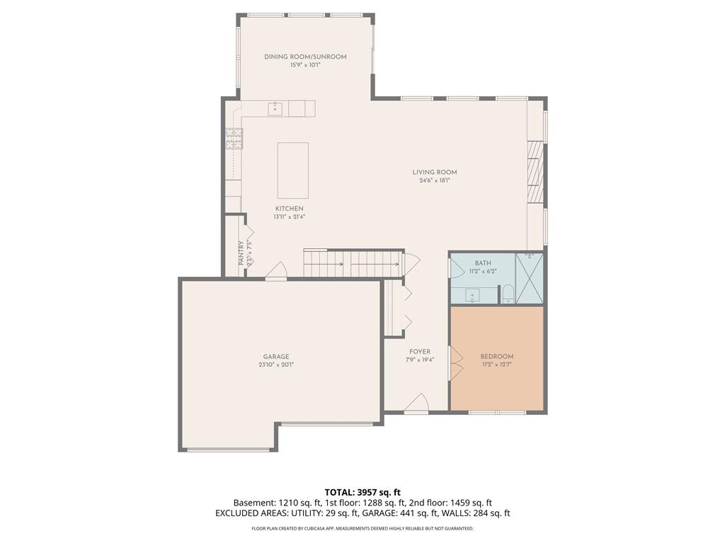 269 Lily Ridge Drive Canonsburg, PA 15317 - Photo 47 of 48 a picture of a floor plan