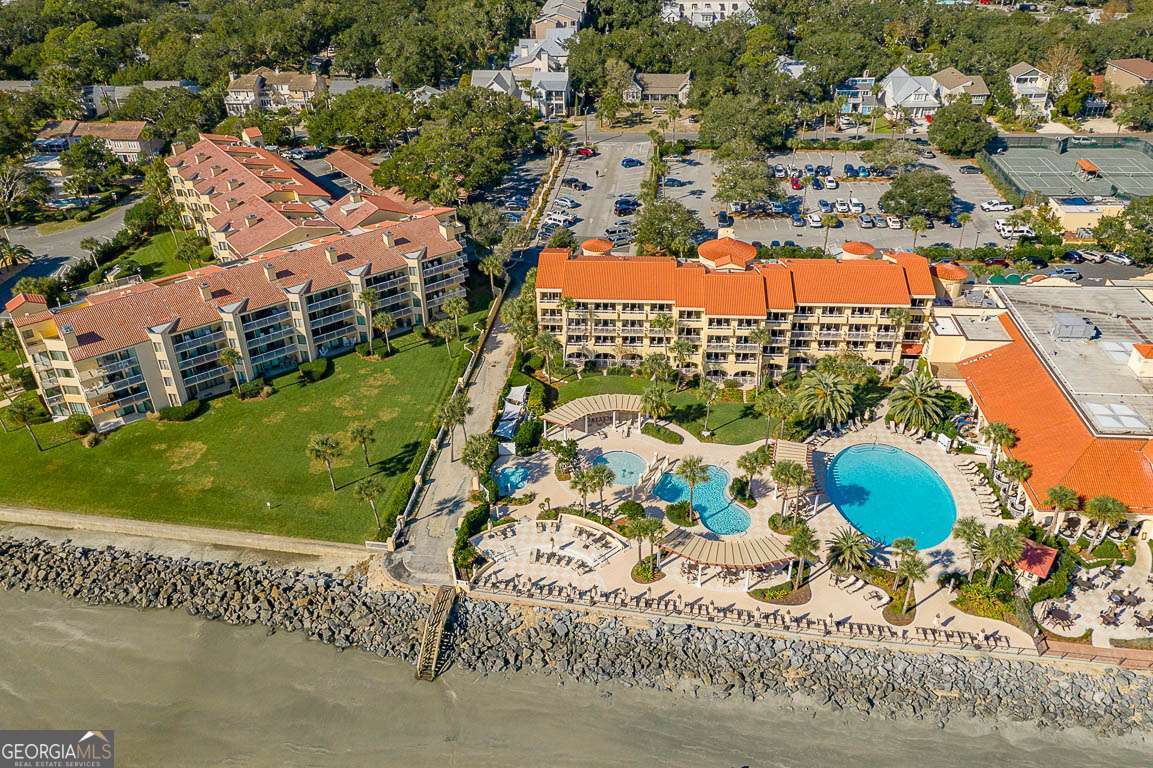 201 Neptune Road, Unit 258 St. Simons, GA 31522 - Photo 40 of 52 an aerial view of a residential houses with outdoor space and street view