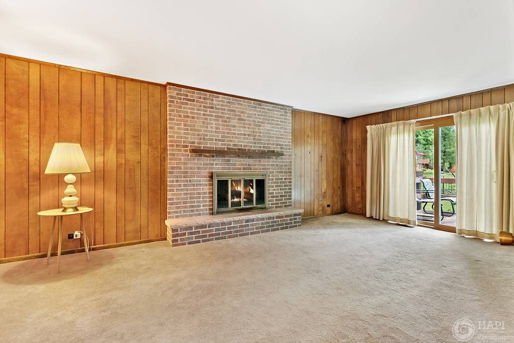 33 Ferndale Road Deer Park, IL 60010 - Photo 14 of 31 an empty room with fireplace and windows