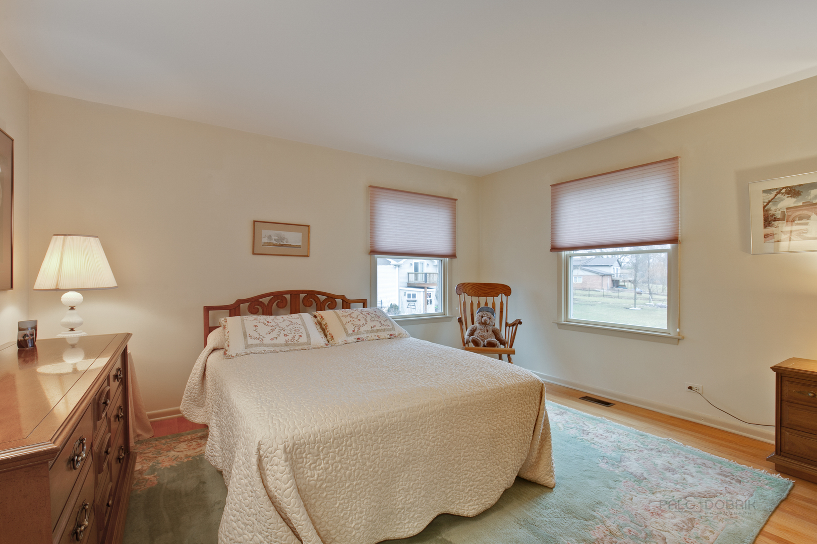 33 Ferndale Road Deer Park, IL 60010 - Photo 18 of 31 a bedroom with a bed and a lamp on dresser