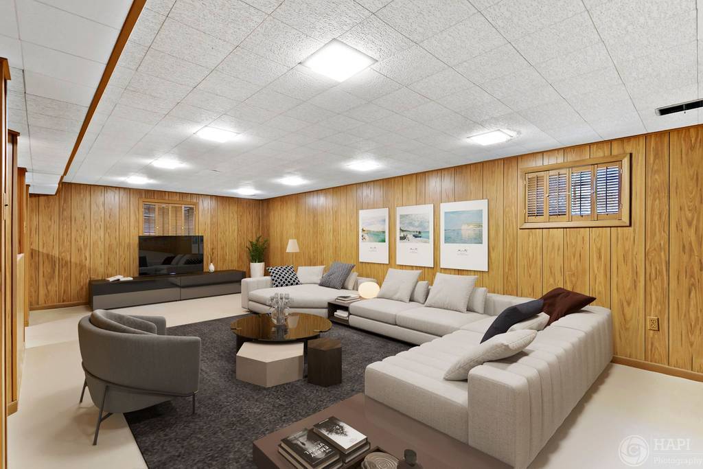 33 Ferndale Road Deer Park, IL 60010 - Photo 23 of 31 a living room with furniture and a flat screen tv