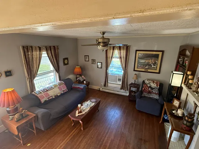 a room with musical instruments