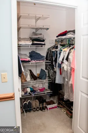 a room with storage and utility