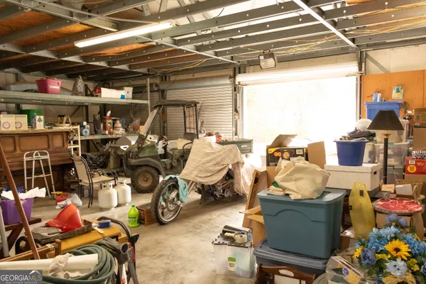 a view of a storage & utility room