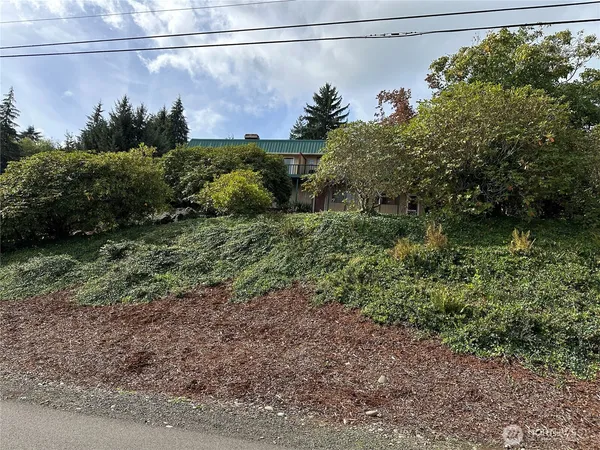 a view of swimming pool with trees