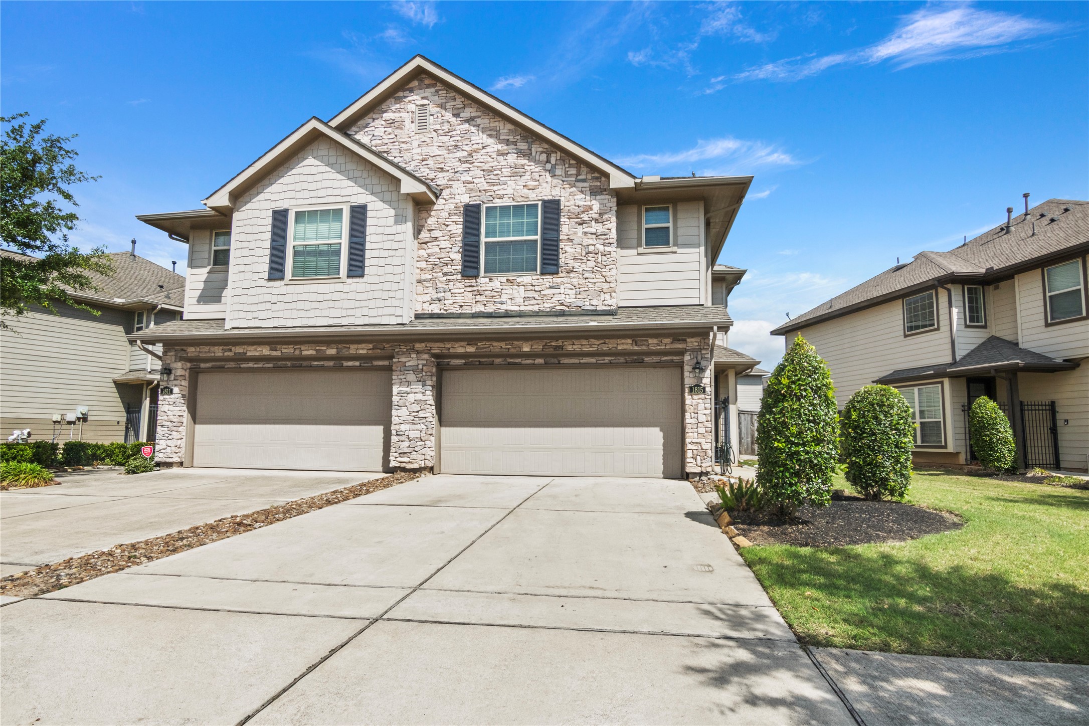 1815 Ryon Falls Drive Richmond, TX 77469 - Photo 1 of 24 a front view of a house with garage