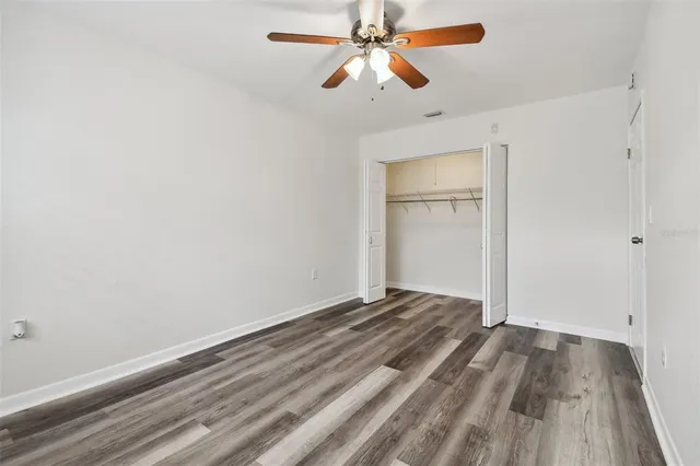 wooden floor in an empty room