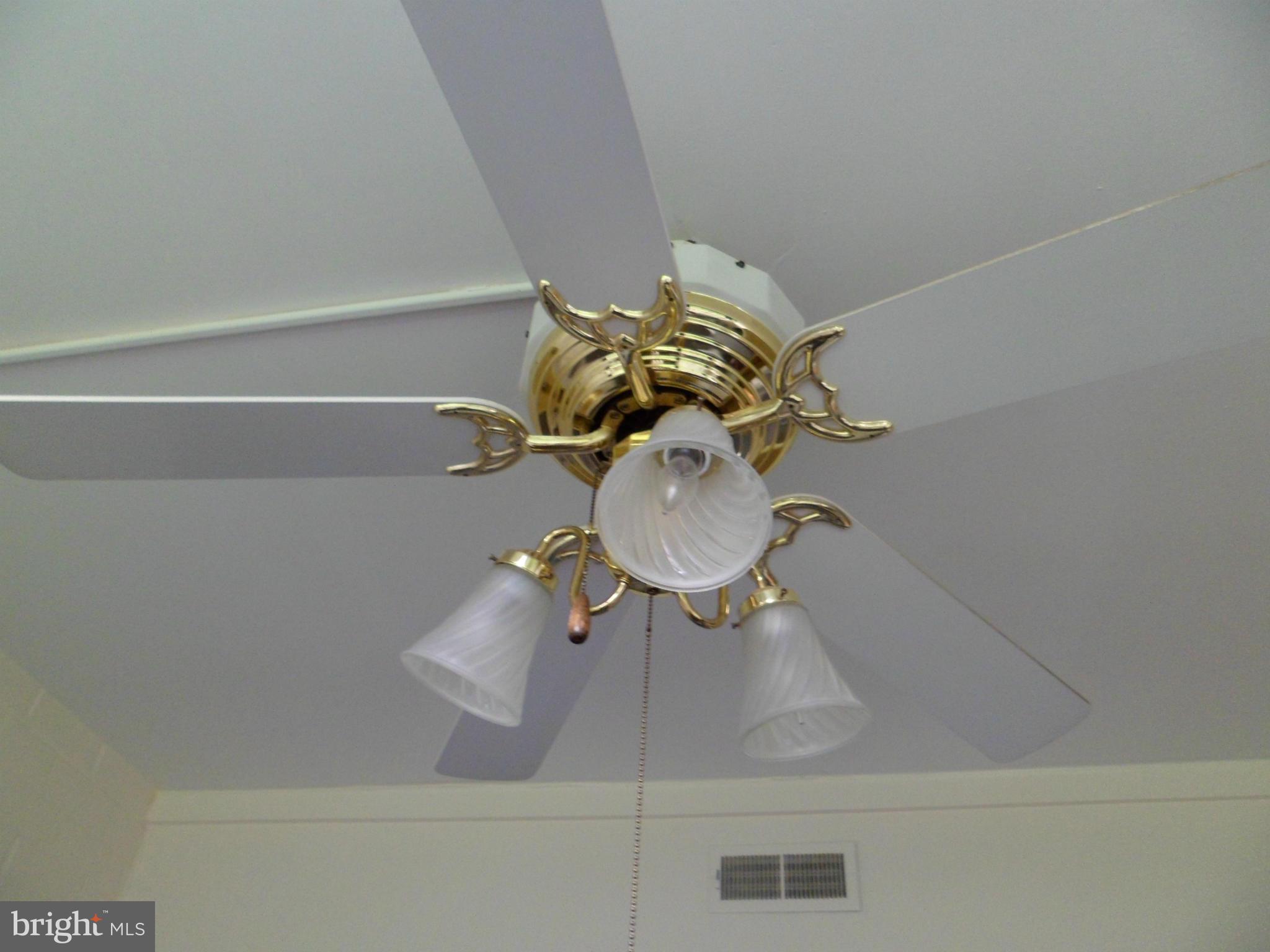5482 Cedar Lane, Unit A4 Columbia, MD 21044 - Photo 14 of 16 Enclosed Patio with Ceiling Fan