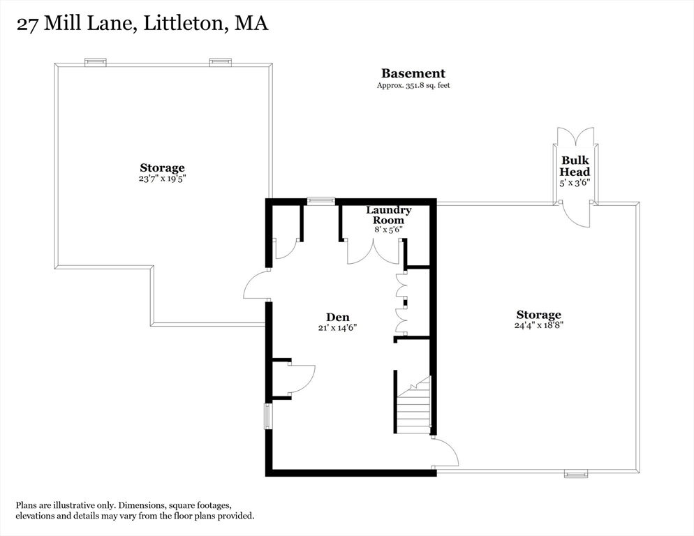 27 Mill Lane Littleton, MA 01460 - Photo 36 of 38 a picture of a floor plan