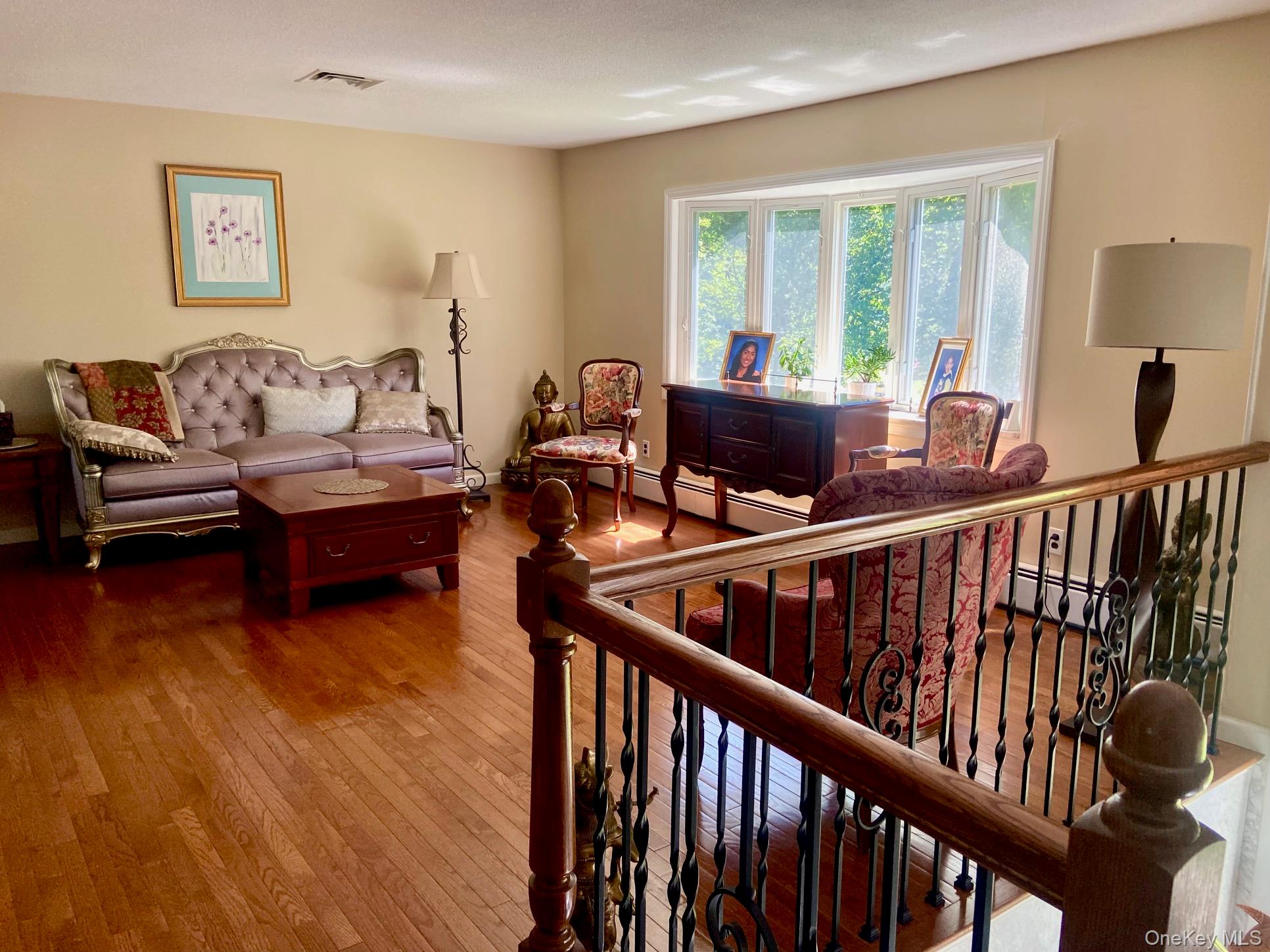 253 Ackertown Road Monsey, NY 10952 - Photo 4 of 38 Living area with hardwood floors