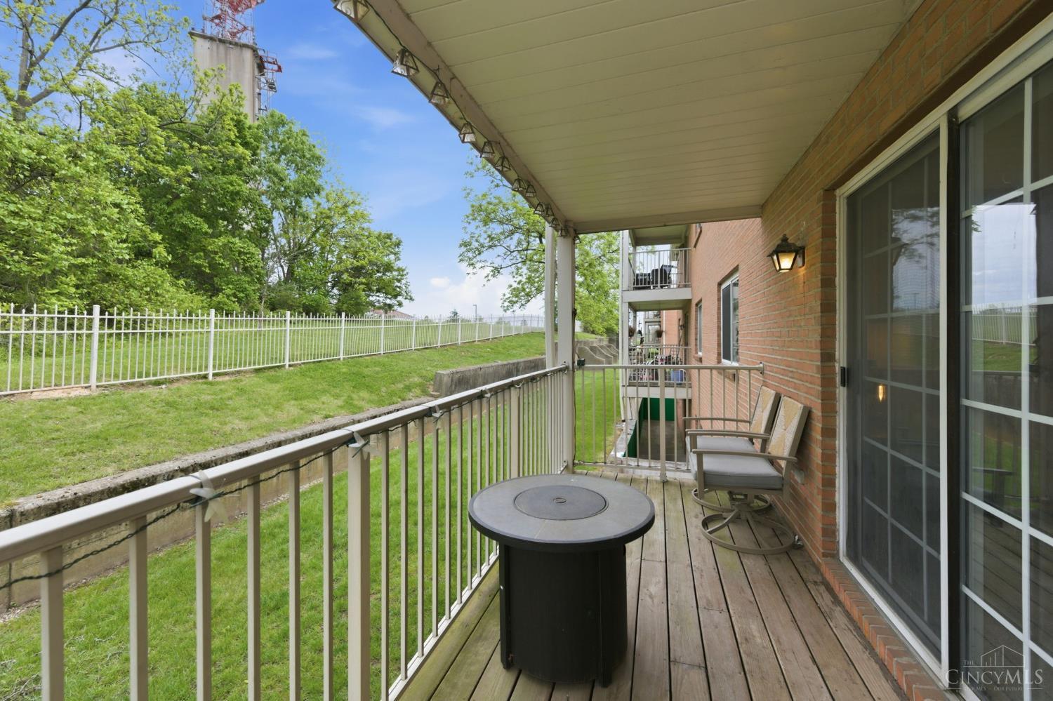 3543 Jessup Road, Unit 2B Cincinnati, OH 45239 - Photo 22 of 31 Private covered balcony offering peaceful outdoor living space