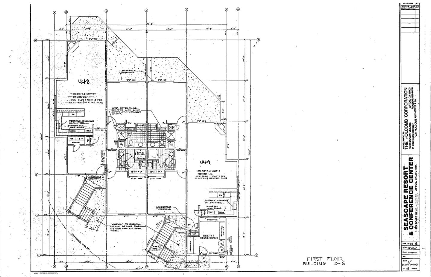 449 Seascape Resort Drive Aptos, CA 95003 - Photo 6 of 14 a picture of a floor plan