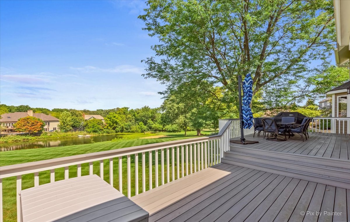 35W723 Parsons Road Algonquin, IL 60102 - Photo 40 of 52 a view of a wooden deck with chairs