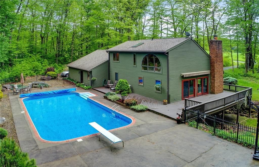381 Branchton Road Slippery Rock, PA 16057 - Photo 21 of 25 This beautiful swimming pool is heated, new pool liner 2018, has its own sweeper, pool equipment, solar cover, winter cover. 20x40 Just enjoy the summer ! Cook out or just have a glass of wine after work here.