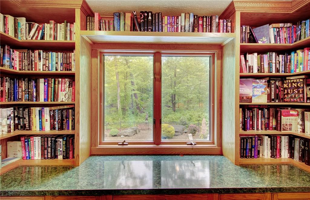 381 Branchton Road Slippery Rock, PA 16057 - Photo 10 of 25 With its built in desk and book shelves overlooking the back yard, makes for a great place to work.