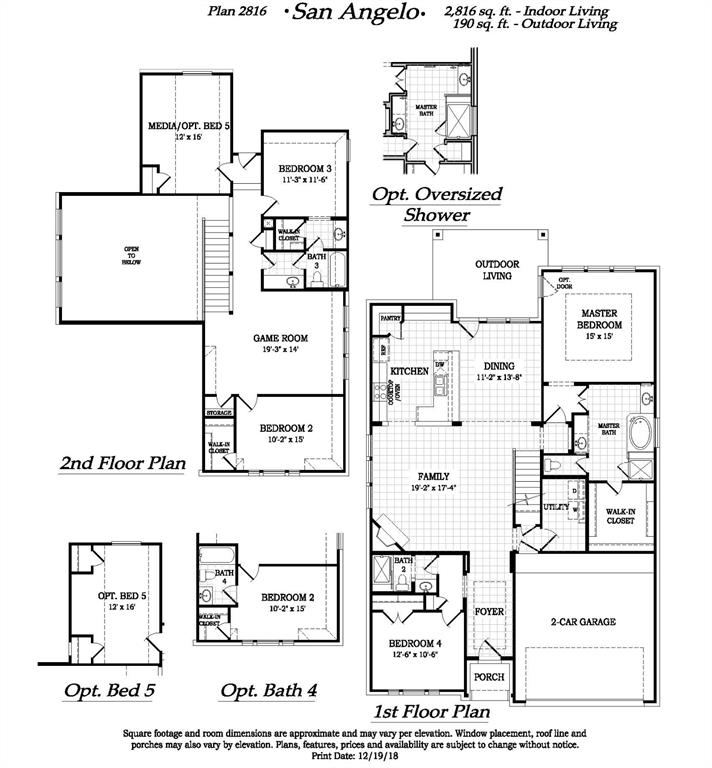 1720 Highwood Road Forney, TX 75126 - Photo 21 of 21 Floor Plan