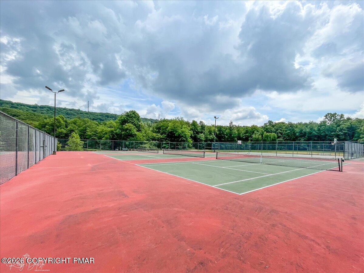 5873 Decker Road Bushkill, PA 18324 - Photo 55 of 57 VIP tennis courts 2nd view
