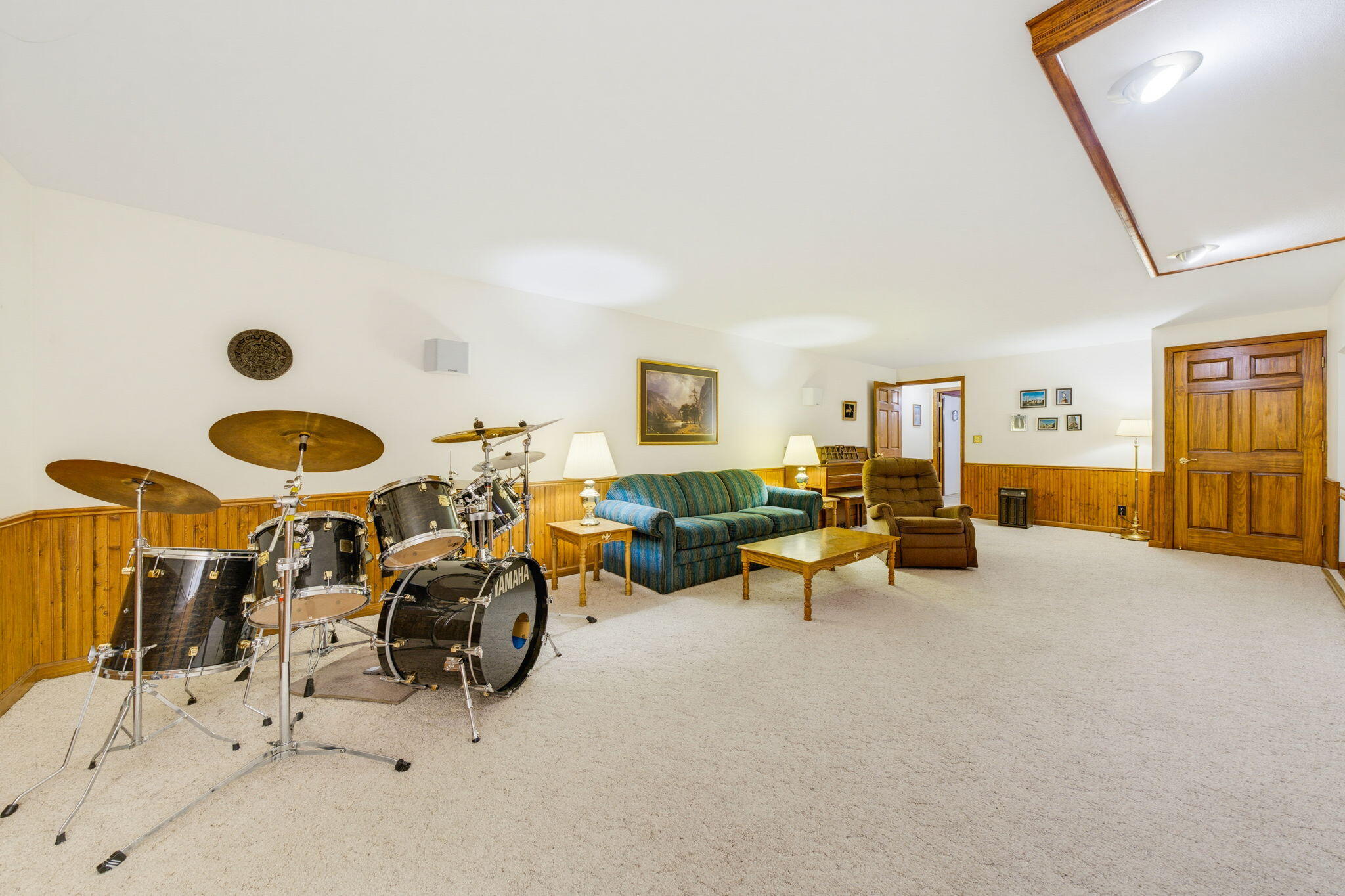 W2254 Kniep Road Spring Prairie, WI 53121 - Photo 60 of 81 Lower Level Rec Room