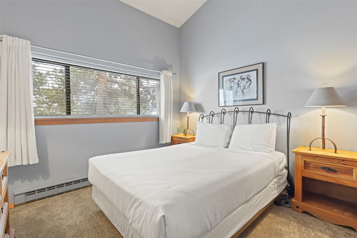 405 4 O Clock Road, Unit 12F Breckenridge, CO 80424 - Photo 25 of 43 Secondary, first floor bedroom