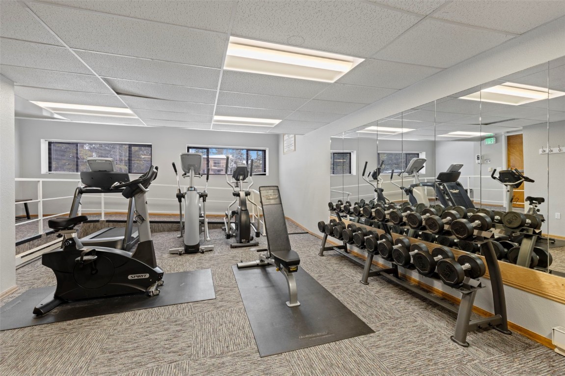 405 4 O Clock Road, Unit 12F Breckenridge, CO 80424 - Photo 41 of 43 Fitness Room