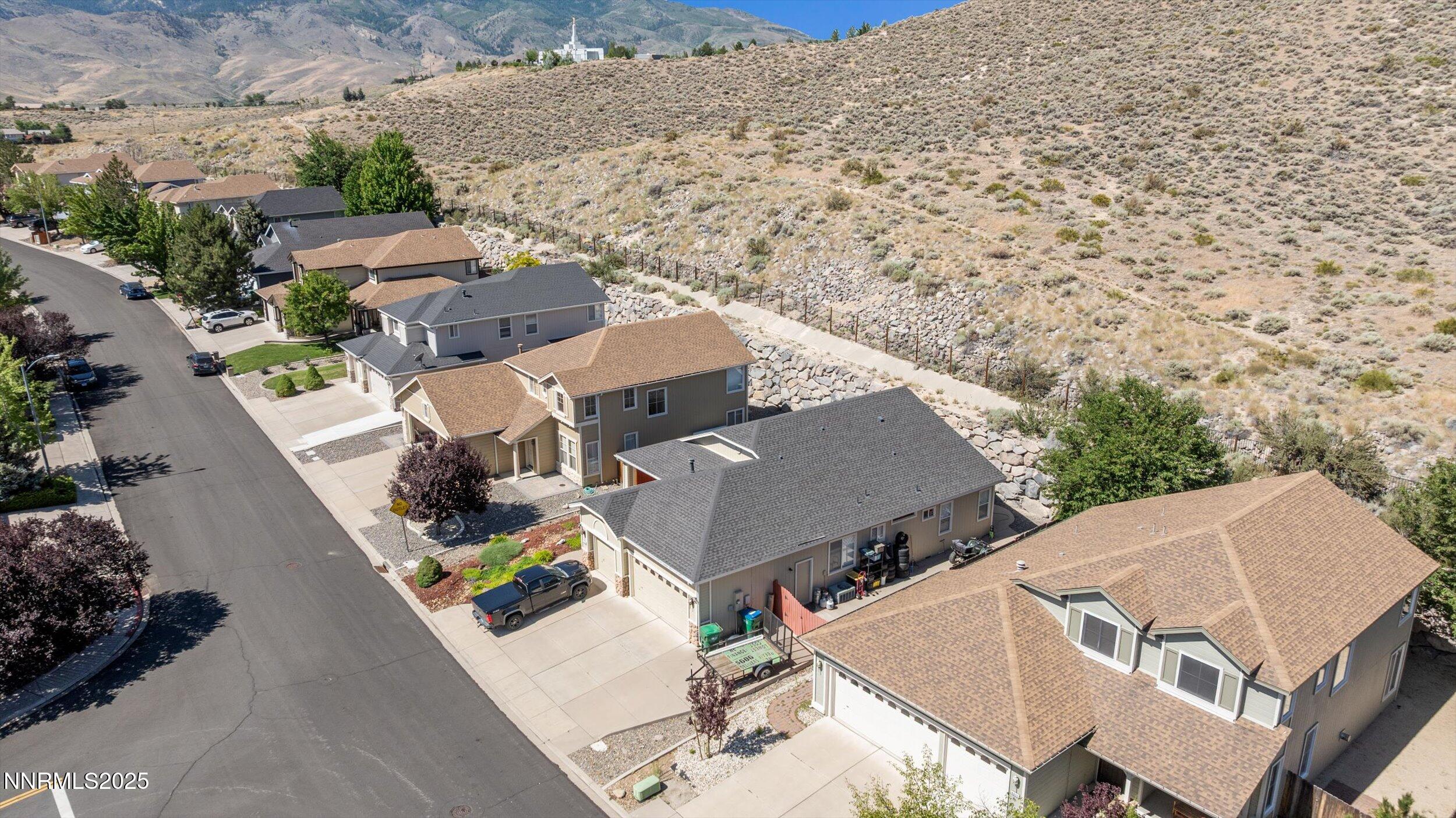 2365 Red Maple Court Reno, NV 89523 - Photo 2 of 34 an aerial view of a house with a yard