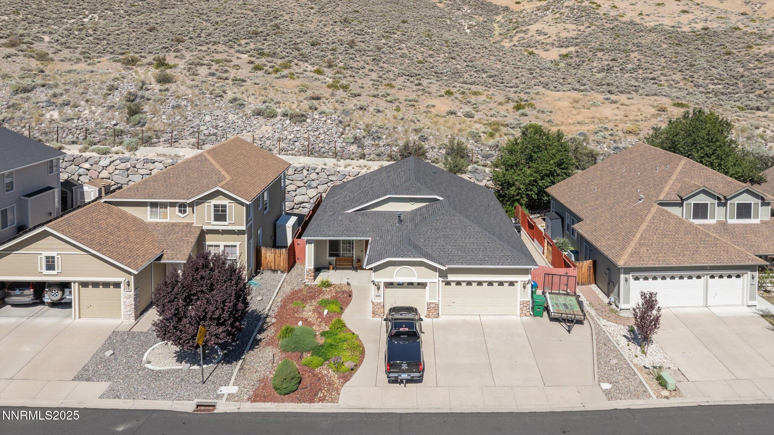 2365 Red Maple Court Reno, NV 89523 - Photo 4 of 34 an aerial view of a house