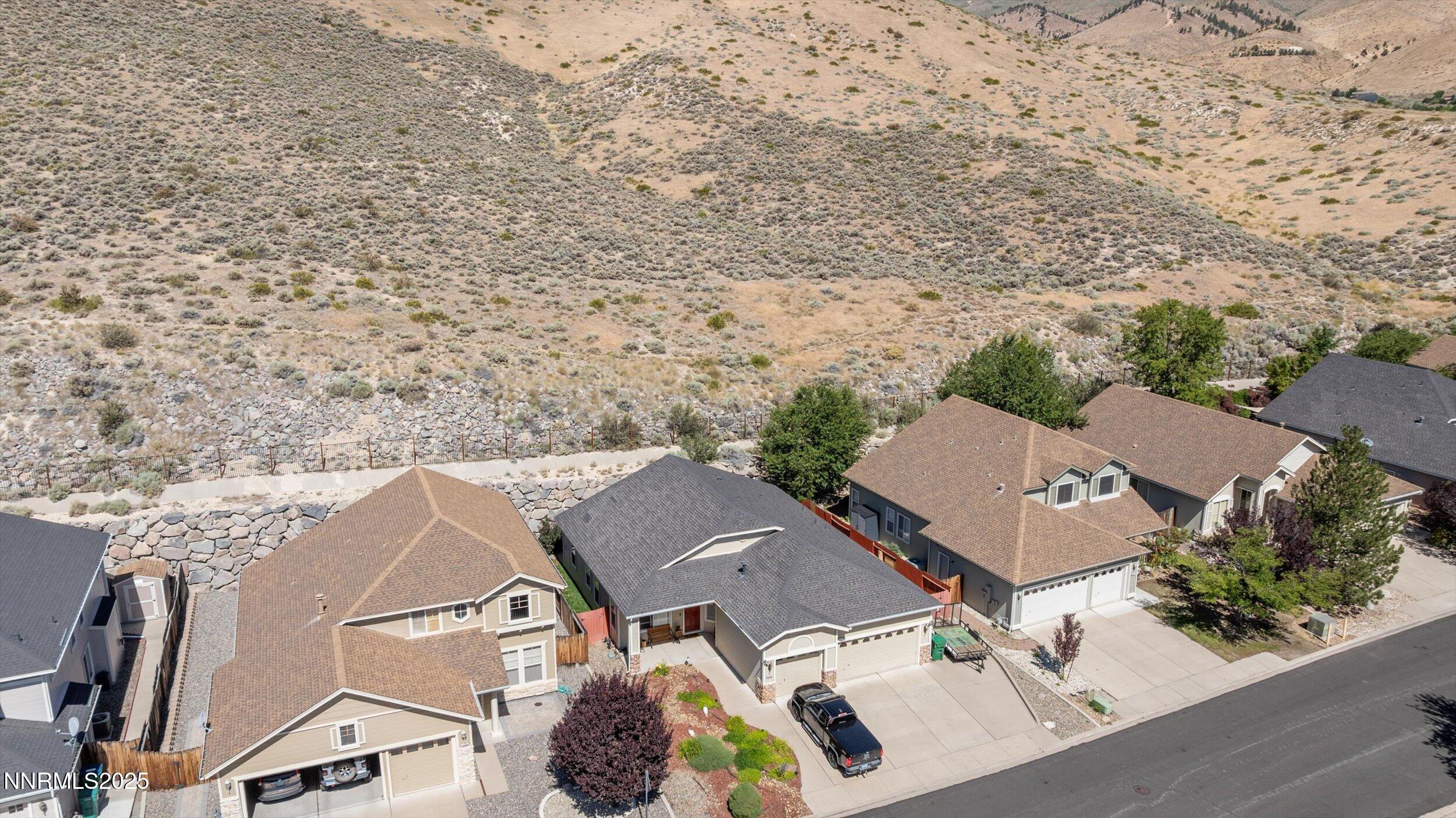 2365 Red Maple Court Reno, NV 89523 - Photo 5 of 34 an aerial view of a house with a yard