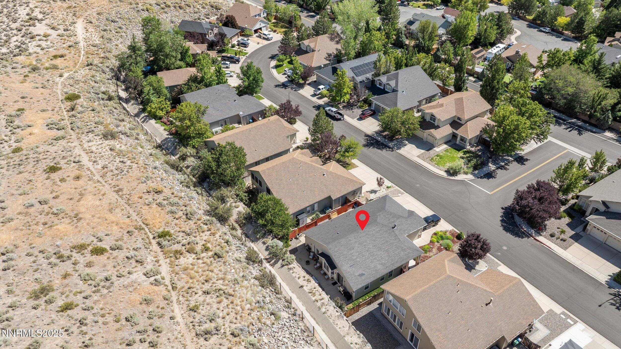 2365 Red Maple Court Reno, NV 89523 - Photo 6 of 34 an aerial view of residential houses with outdoor space