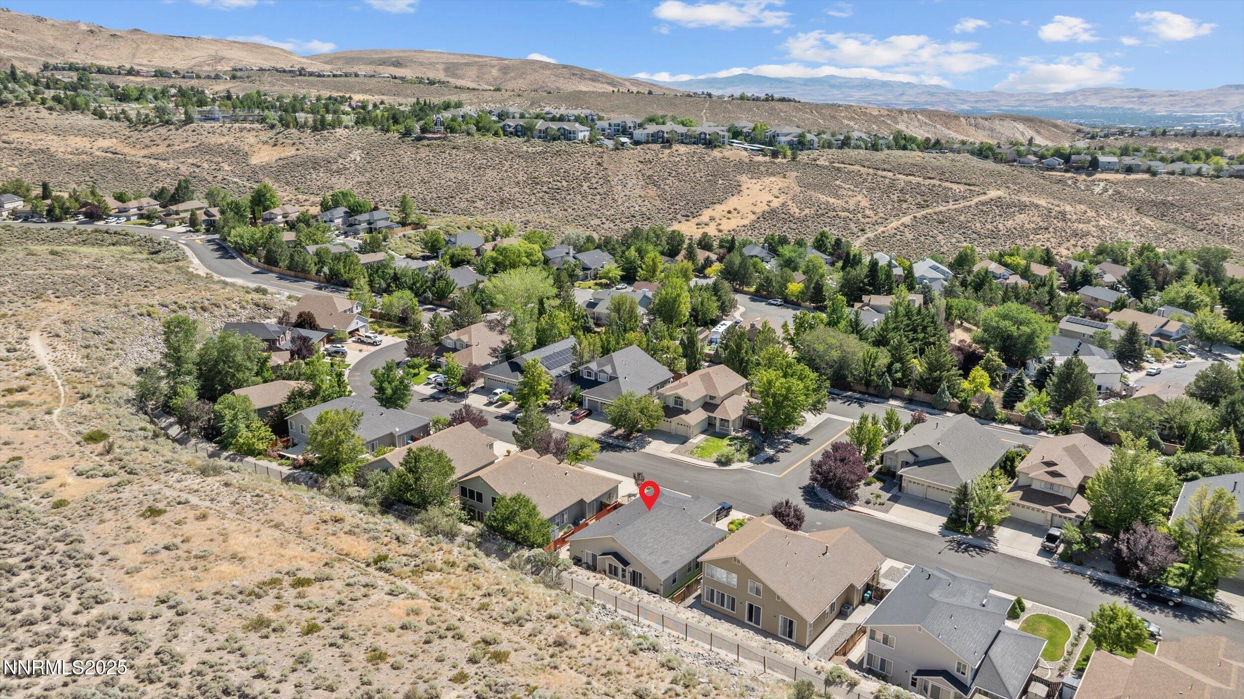 2365 Red Maple Court Reno, NV 89523 - Photo 7 of 34 an aerial view of a city with lots of residential buildings