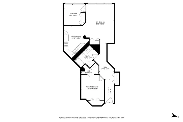 $2,750 | 124 West Polk Street, Unit 905, Chicago, IL 60605