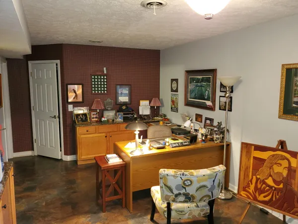 a view of storage and utility room